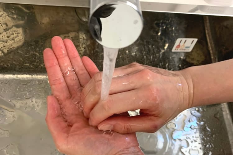 スタッフの感染予防対策